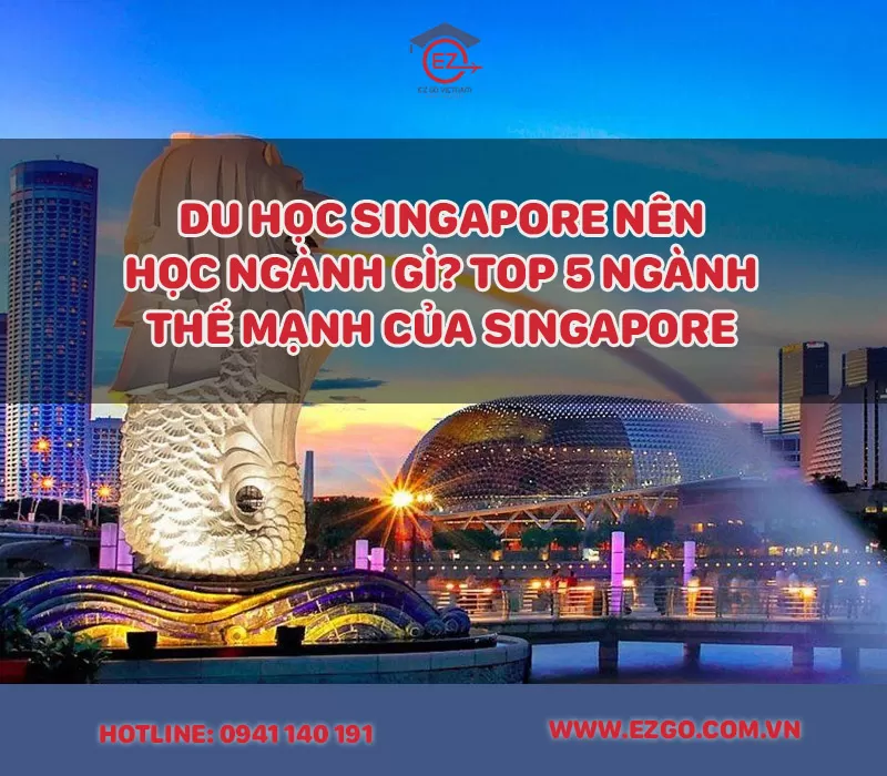 Du Học Singapore Nên Học Ngành Gì? Top 5 Ngành Thế Mạnh Của Singapore